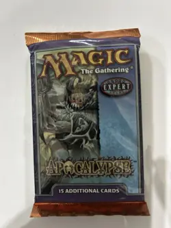 Magic The Gathering Apocalypse 15 Card Booster Pack New Factory SEALED - Image 1