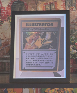 Illustrator The Rarest Pokemon Card Enlarged Framed Art Print - Image 2