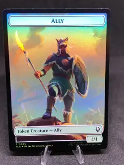MTG Ally 0005/Clue 0014 Avatar: The Last Airbender Token Foil NM - Image 1
