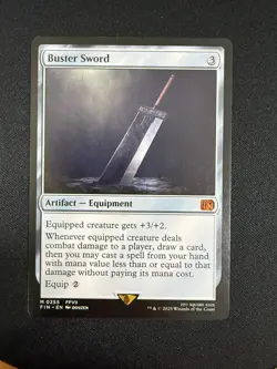 Buster Sword - Final Fantasy (MTG) NM - Image 1