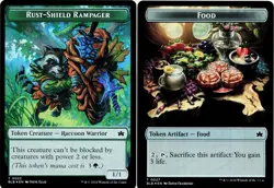 Food / Rust-Shield Rampager (Double-Sided Token) - FOIL - MTG Bloomburrow - Image 4