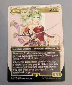 Terra, Herald of Hope (Borderless) Commander: Final Fantasy Regular - Image 1