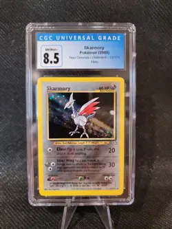 SKARMORY 13/111 Neo Genesis Holo CGC 8 .5 NM-MT #13 POKEMON - Image 1