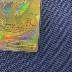 Mega Charizard X EX 130/094 - Gold ( 10 contender) Pokemon phantasmal flames - Image 4