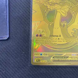 Mega Charizard X EX 130/094 - Gold ( 10 contender) Pokemon phantasmal flames - Image 5