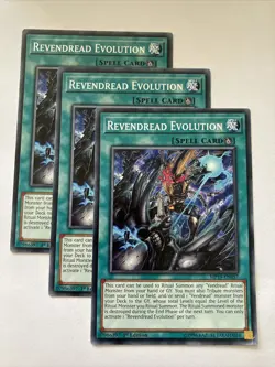3x Yugioh MP19-EN057 - Revendread Evolution - Common Near Mint 1st Edition - Image 1