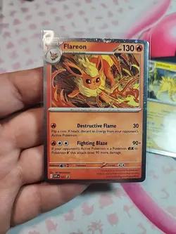 Flareon Jolteon Vaporeon Pokemon Card Set of 3 English Cards 167 168 169 Promo - Image 2