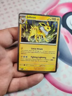 Flareon Jolteon Vaporeon Pokemon Card Set of 3 English Cards 167 168 169 Promo - Image 5