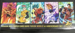 Dragon Ball Super Card Game Fusion World 1st Anniversary Bundle Set Sealed - ENG - Image 1