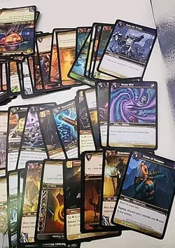 World of Warcraft TCG Lot 100 Game Cards - Image 3