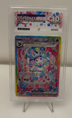 Pokemon Sylveon EX Prismatic Evolutions TCG Card 156/131 Sir ACE 10 Gem Mint - Image 1