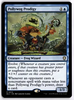 Pollywog Prodigy NM BLC Commander: Bloomburrow MTG - Image 1