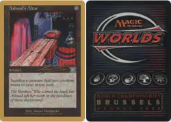 Ashnod's Altar - Nicolas Labarre - 2000 ~ Near Mint World Championship O MTG Mag - Image 1