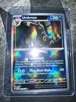 Pokemon Umbreon TCG Prismatic Evolutions Poke Ball Reverse Holo Card 059/131 - Image 1