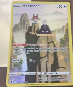 Pokemon TCG Hoot hoot Illustration Astral Radiance Near Mint - Image 1