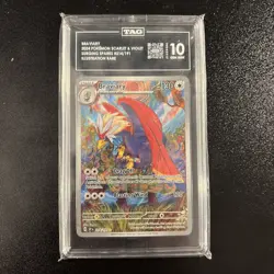 Braviary 214/191 Illustration Rare Pokemon Surging Sparks TAG 10 Gem Mint - Image 1