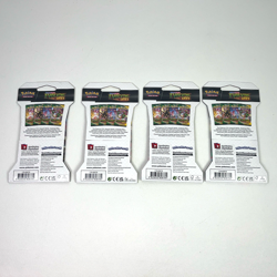 Pokemon Evolving Skies New Sealed Sleeved Blister Booster x4 Packs Full Art Set - Image 4