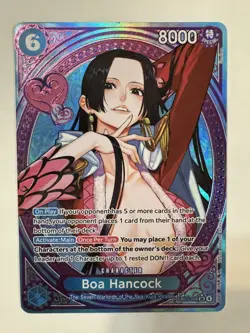 SP Boa Hancock EB03-026 SP SR Parallel ONE PIECE Card Heroines English - Image 1