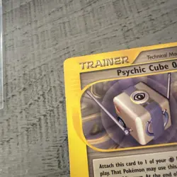 Pokemon TCG Aquapolis Psychic Cube 01 Trainer 132/147 NM/M. SHARP CARD SEE PICS - Image 3