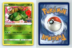 Radiant Venusaur #4/78 SWSH Pokemon GO Holo Radiant Rare 2022 TCG Card - Image 1