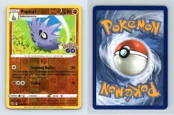 Pupitar #38/78 SWSH Pokemon GO Reverse Holo Uncommon 2022 TCG Card - Image 1