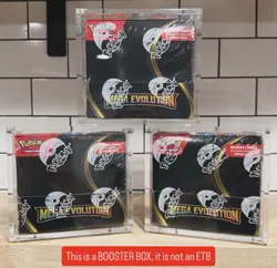 Pokemon Magnetic Booster Box Acrylic Case! Pokemon Card Protective Display! - Image 4
