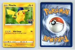 Pikachu #28/78 SWSH Pokemon GO Holo Rare 2022 TCG Card - Image 1