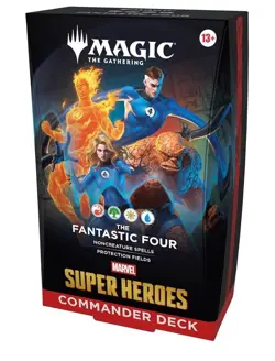 Magic The Gathering | Marvel Super Hero | Fantastic Four Commander Deck PREORDER - Image 1