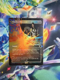 Flawless Maneuver (Borderless) Commander Masters Foil - Image 1