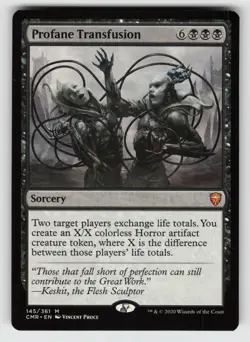 MP-01 Played Profane Transfusion 145 Commander Legends M - Image 1