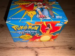 Topps Series 2 Booster Box Pokemon 2000 Blue Label - Image 3
