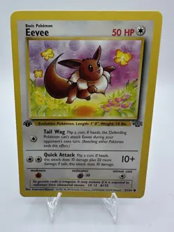 Eevee 51/64 1st Edition - Jungle Set - Vintage 1999 - Pokemon TCG - Image 1
