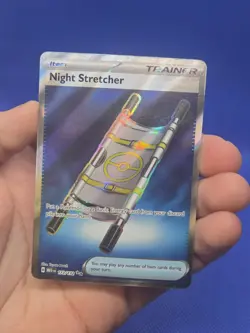 Pokemon Mega Evolution Night Stretcher 173/132 Full Art Ultra Rare NM - Image 2