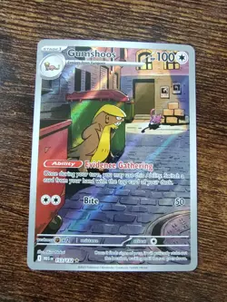 Gumshoos 153/132 Illustration Rare IR Pokemon Mega Evolution - Image 1
