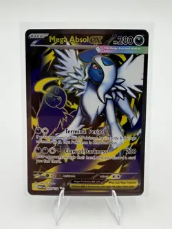 Pokemon TCG: Mega Absol EX 161/132 FULL ART Mega Evolution Holo Ultra Rare NM - Image 1