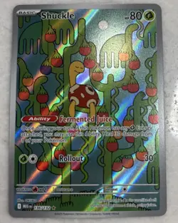 Pokemon Shuckle 136/132 ME01: Mega Evolution (MEG) TCG NM - Image 1