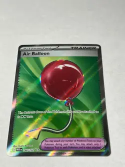 Air Balloon 166/132 Ultra Rare Mega Evolution Pokemon Near Mint - Image 1