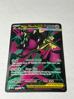Mega Mawile ex 162/132 Ultra Rare Mega Evolution Pokemon Near Mint - Image 1