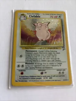 Pokemon Clefable HOLO Base set 2 5/130 - Image 1