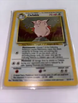 Pokemon Clefable HOLO Base set 2 5/130 - Image 3