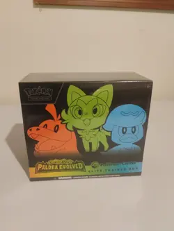 Pokemon Center EXCLUSIVE Paldea Evolved Elite Trainer Box ETB SEALED - Image 1