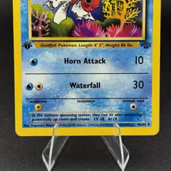 Pokemon Seaking 46/64 - NM - 1999 1st Edition Jungle - Uncommon - Image 3