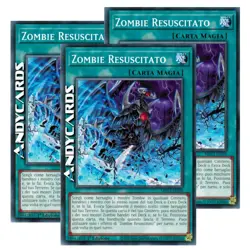 3x ZOMBIE RESUSCITATO • (Zombie Reborn) • Comune • MP23 IT098 • 1Ed • Yugioh! - Image 1