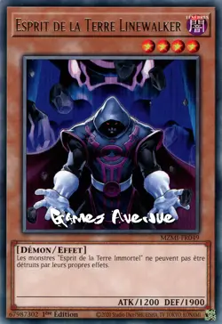 Yu-Gi-Oh ! Esprit de la terre Linewalker MZMI-FR049 VF/RARE - Image 1