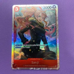 One Piece Sanji SR Foil OP10-005 Royal Blood English Edition NM - Image 1