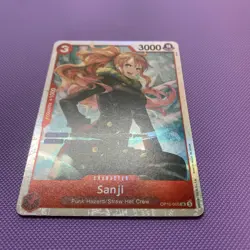 One Piece Sanji SR Foil OP10-005 Royal Blood English Edition NM - Image 2