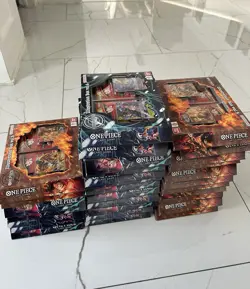 One Piece Card Game Illustration Box Vol.5 x 13 and Vol.6 x 17 LOT OF 30!! - Image 1