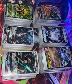500 Pokemon Card Common/Uncommon Bulk Lot +1 POKEMON FULL ART/SIR/EX - NM - REAL - Image 2