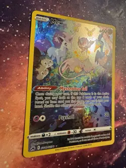 Pokemon Mew TCG Ultra Rare Holo Card Crown Zenith: Galarian Gallery #GG10/GG70 - Image 5