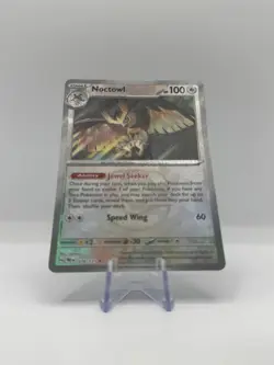 Noctowl 078/131 - Master Ball Reverse - Prismatic Evolutions Pokemon Card NM - Image 1